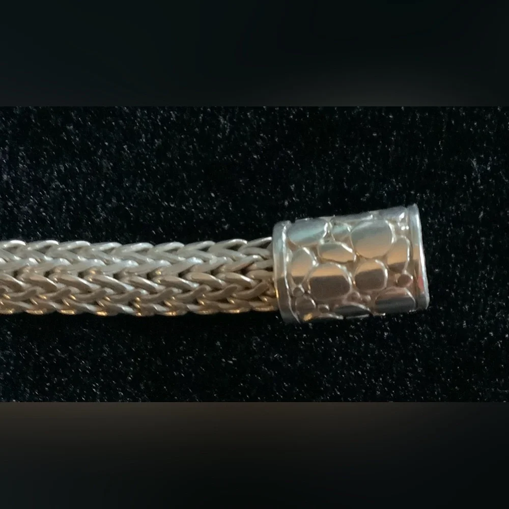 Sterling Silver Braided Bracelet-NWOT - Picture 8 of 9